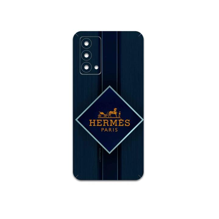 برچسب پوششی ماهوت مدل Hermes-Logo مناسب برای گوشی موبایل ریلمی GT Master MAHOOT Hermes-Logo Cover Sticker for Realme GT Master